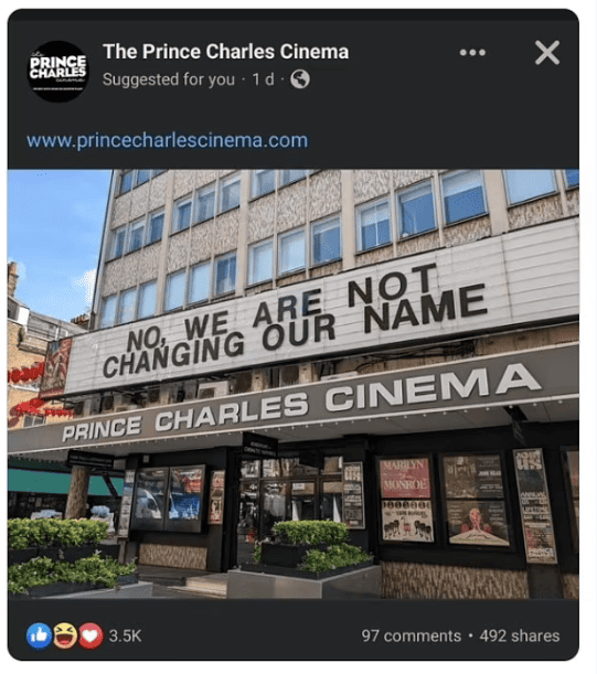 king charles coronation day memes - Princes Charles Cinema