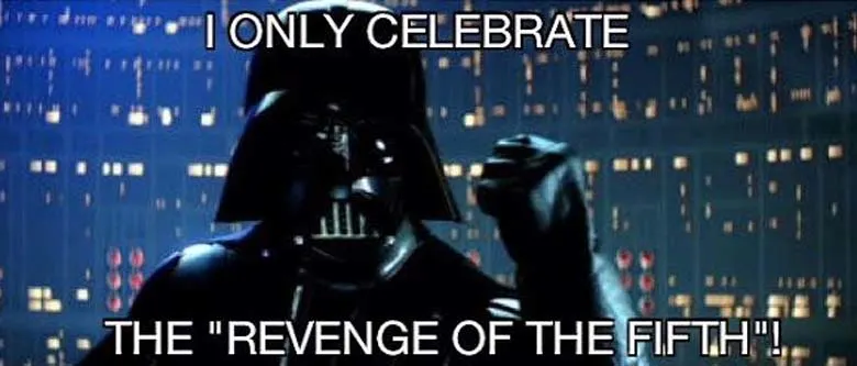 star wars memes: revenge of the fifth Darth Vader