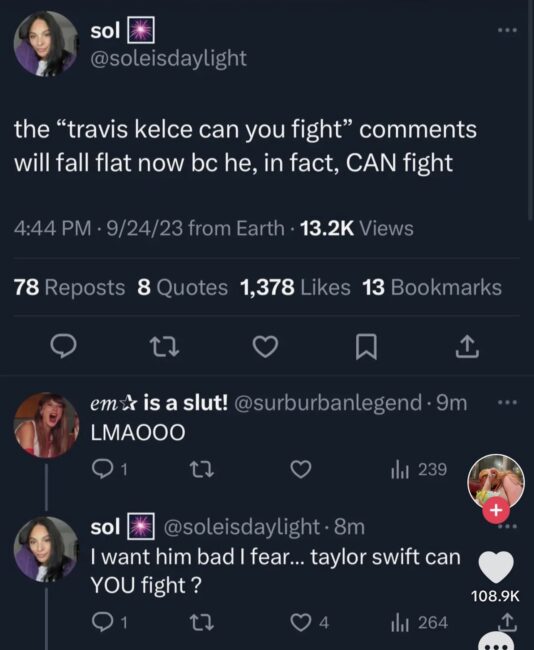 Taylor Swift Dating Travis Kelce Memes And Reactions
